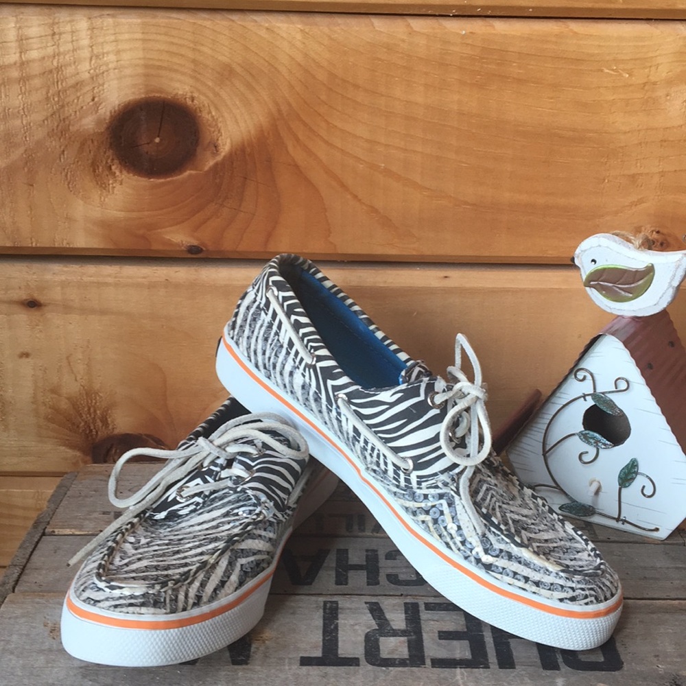 Zebra sequin Sperry - Picture 2 of 8